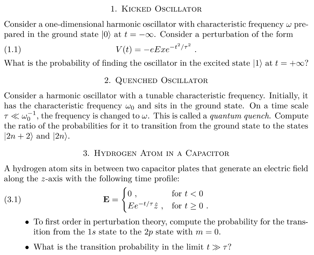 Solved 1. Kicked OscillatorConsider a one-dimensional | Chegg.com
