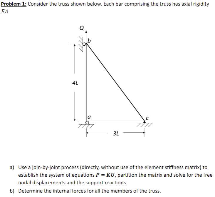 Picture of Solved a) ﻿Use a join-by-joint process (directly, ﻿without | Chegg.com