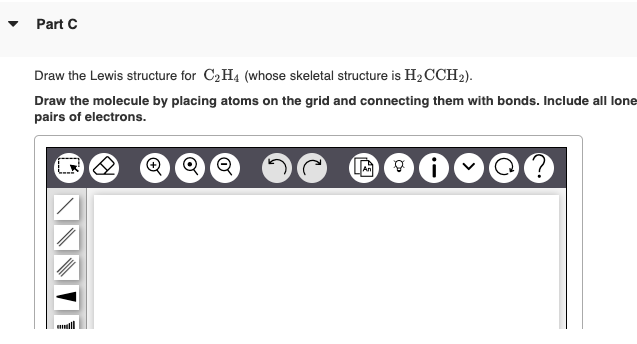 Solved Draw the Lewis structure for C2H2 whose skeletal Chegg