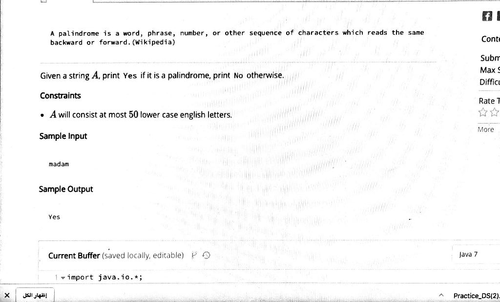 solved-a-palindrome-is-a-word-phrase-number-or-other-chegg