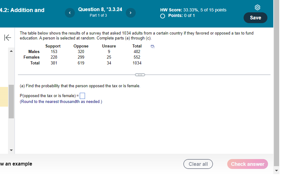 Solved You roll a six-sided die. Find the probability of | Chegg.com