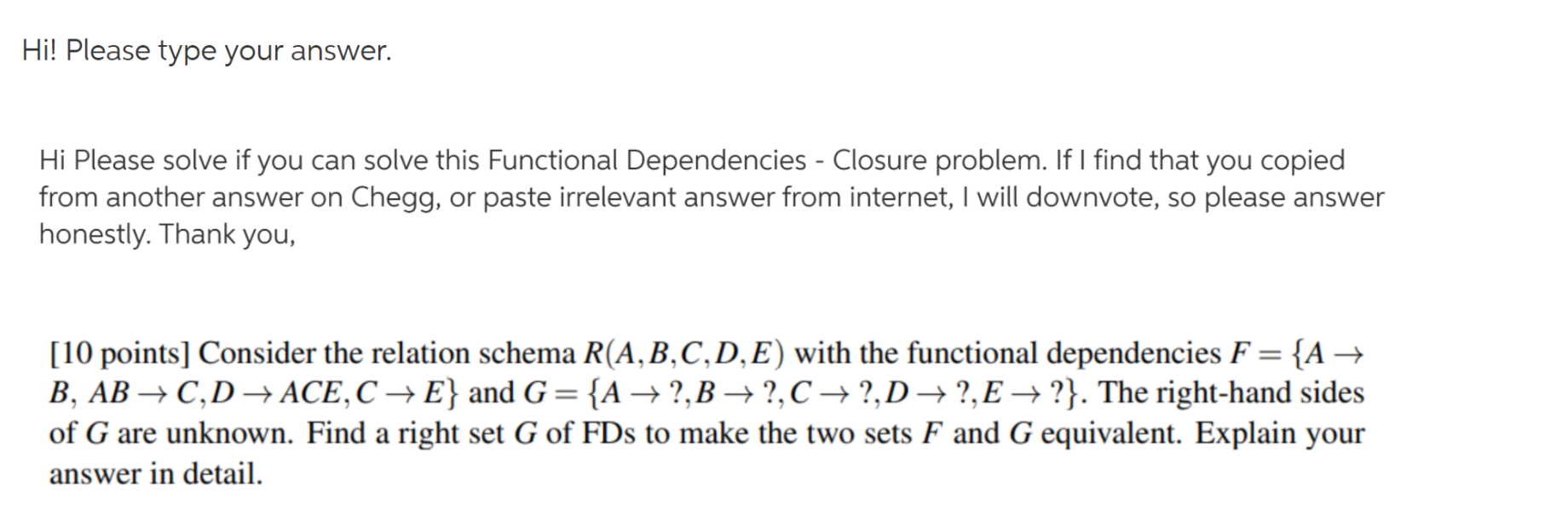 Solved Hi! Please type your answer. Hi Please solve if you | Chegg.com