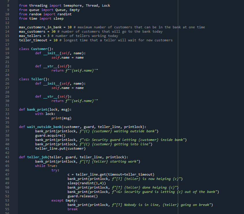 Solved Python - I need help with building my customer object | Chegg.com
