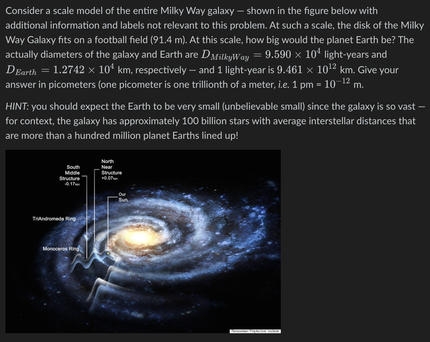 milky way galaxy planet earth