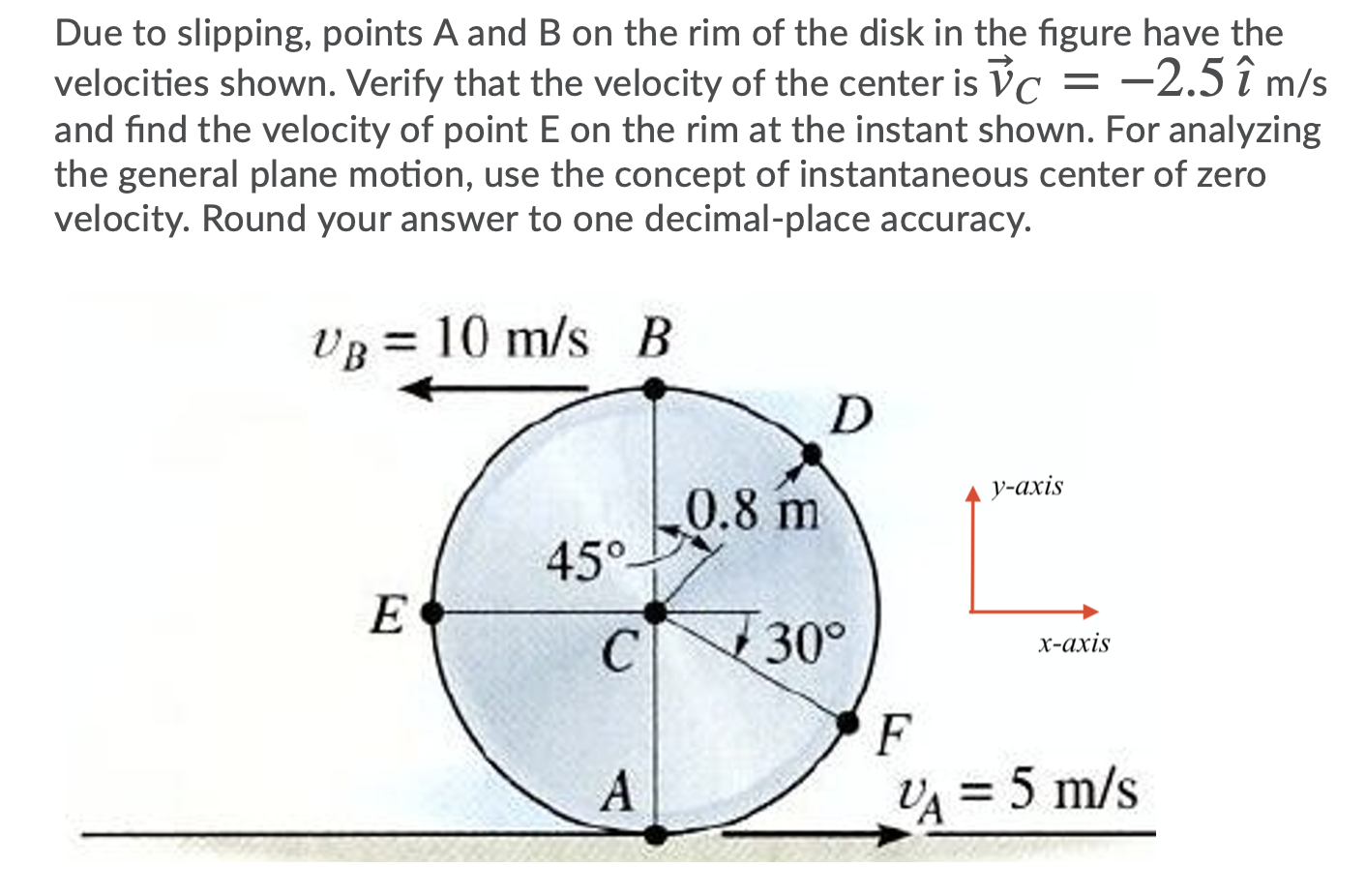 Solved Due to slipping, points A and B on the rim of the | Chegg.com