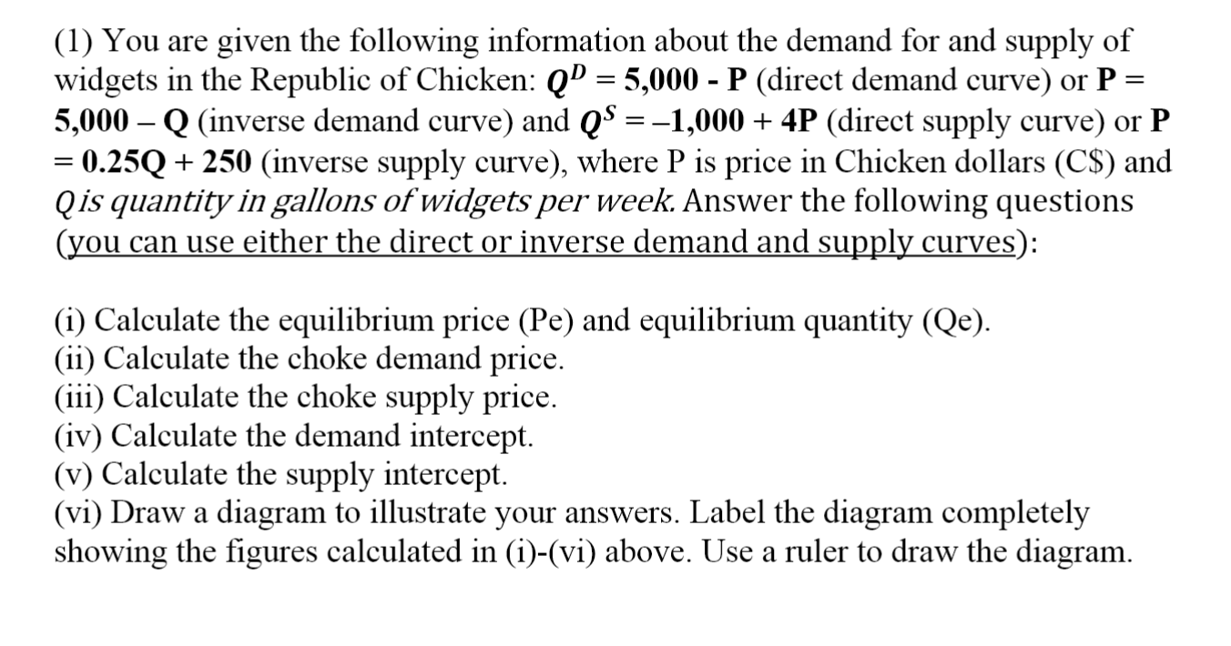 Solved (1) ﻿You are given the following information about | Chegg.com