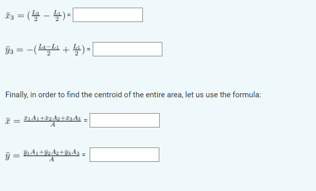 Solved Centroid of a composite area Definition: A complex | Chegg.com