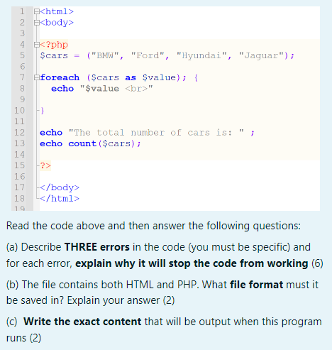 Solved 1 2 3 4 " 9 10 -> 11 12 echo "The total number of | Chegg.com