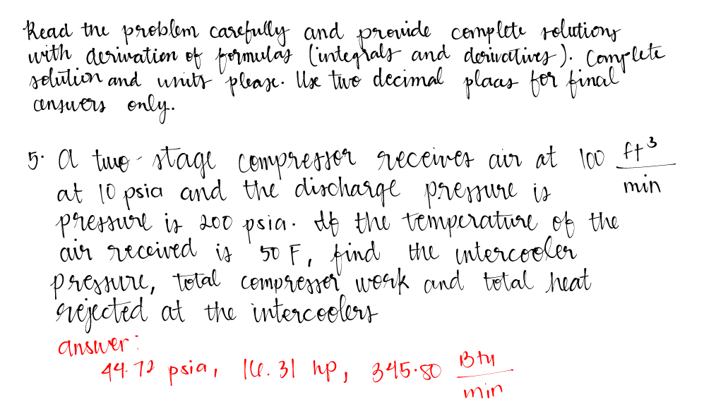 Solved Read the problem carefully and provide complete | Chegg.com
