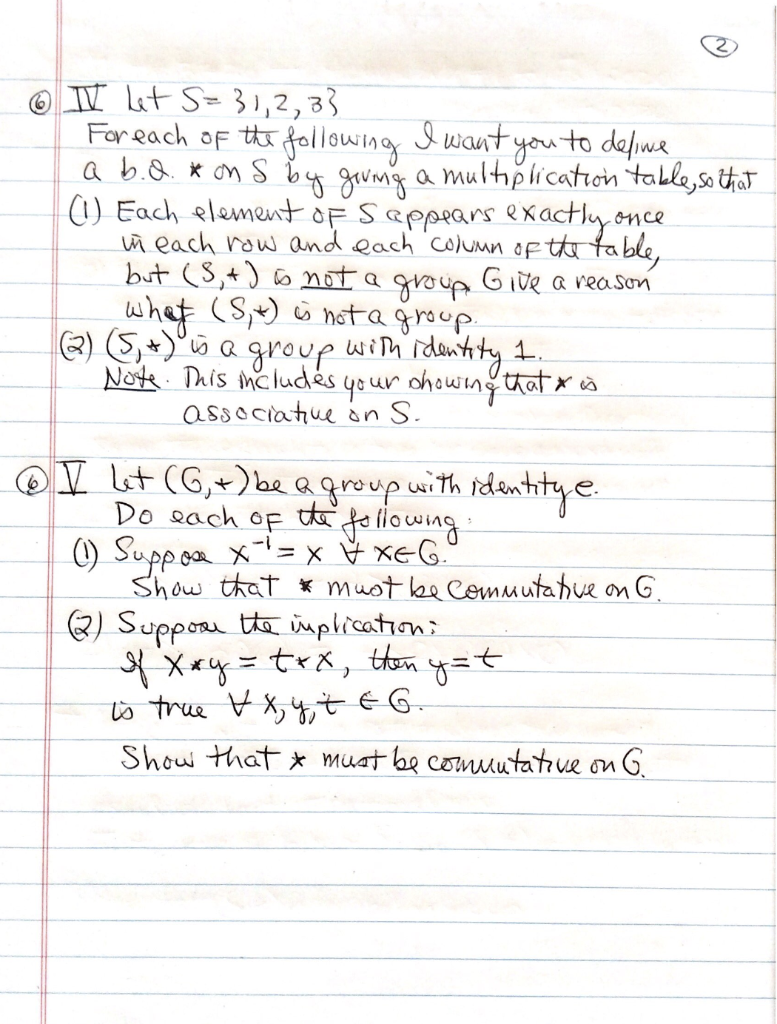 Solved Q 1 V Let S 31 2 3 For Each Of The Following I W Chegg Com