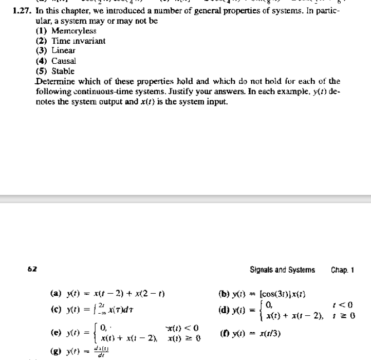 Solved 1.27. In this chapter, we introduced a number of | Chegg.com