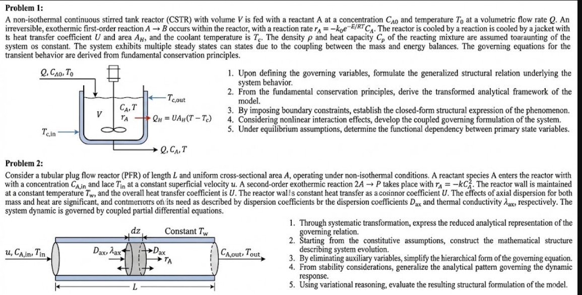 Solved Problem 2: Consider a tubular plug flow reactor(PFR) | Chegg.com