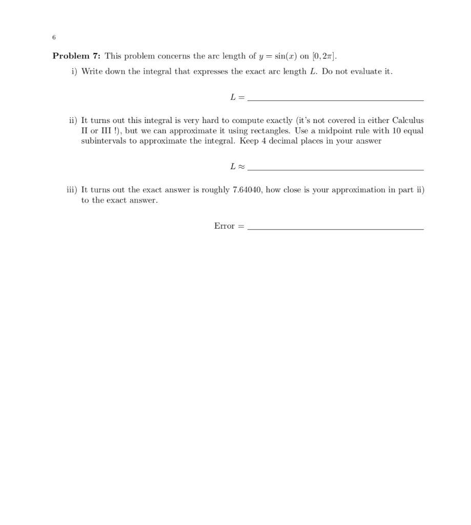 Solved What is arc length and how can it be approximated? In | Chegg.com