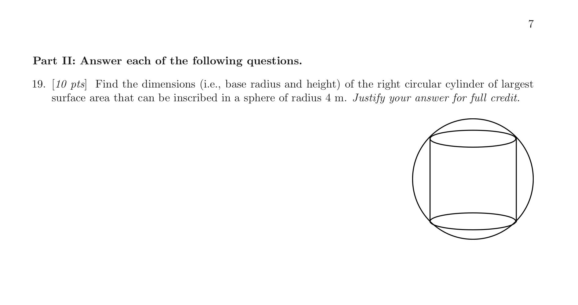 Solved Part II: Answer each of the following questions. 19. | Chegg.com