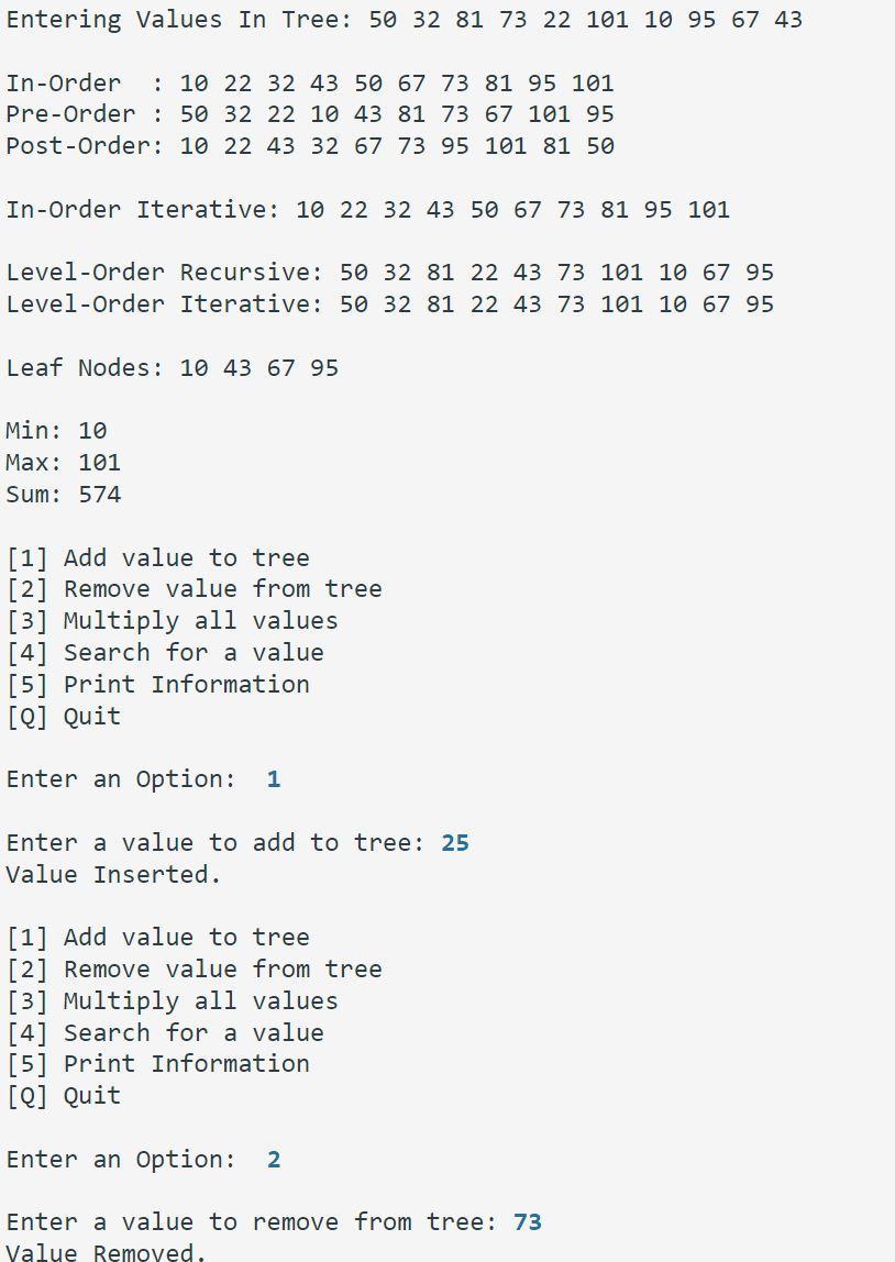Solved C++ skills used: Recursive Functions and Binary | Chegg.com