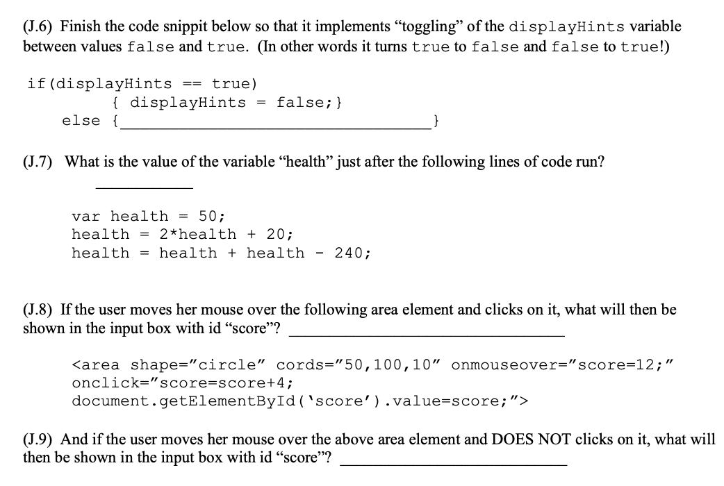 Solved (5.6) Finish the code snippit below so that it | Chegg.com image.