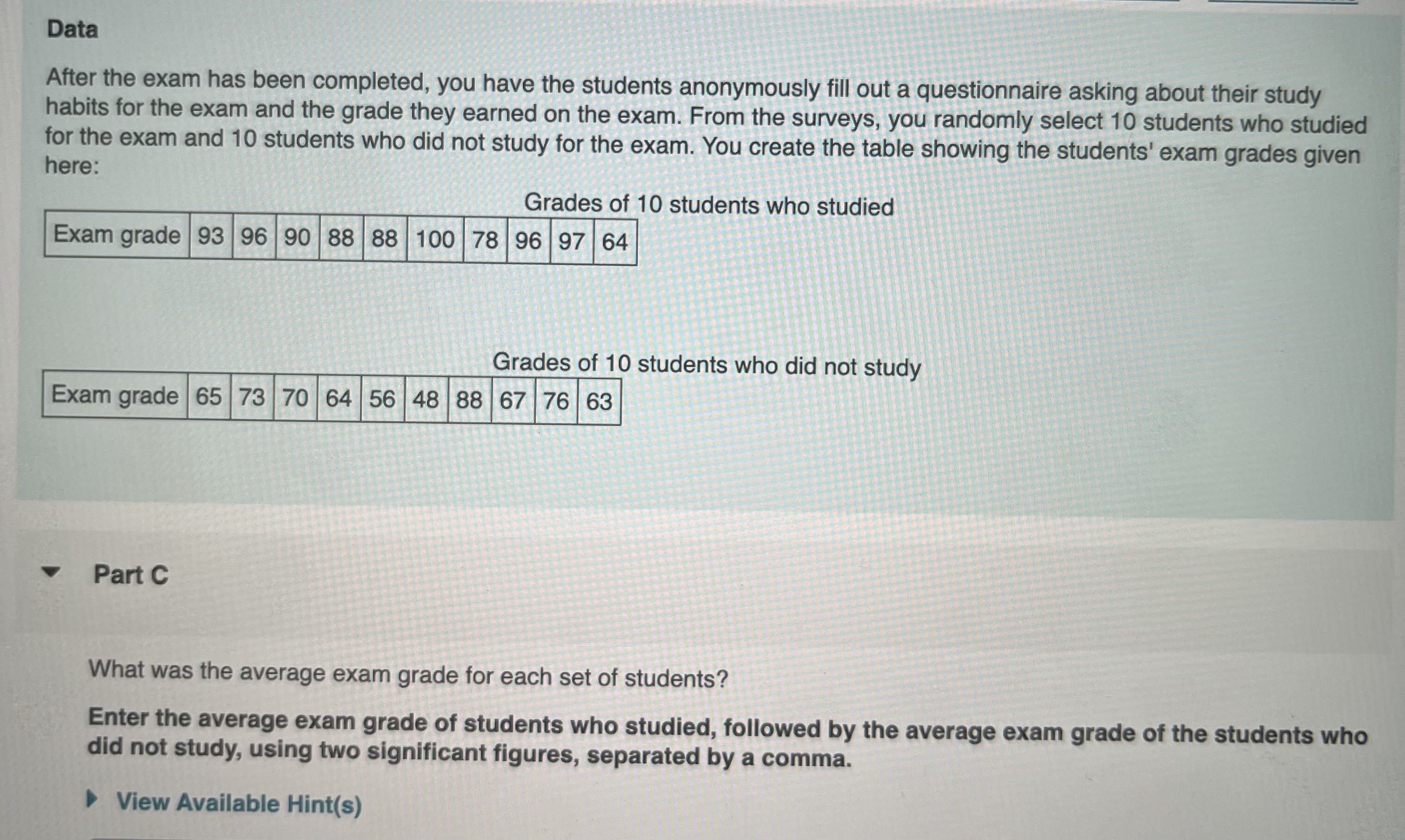 Solved After the exam has been completed, you have the | Chegg.com
