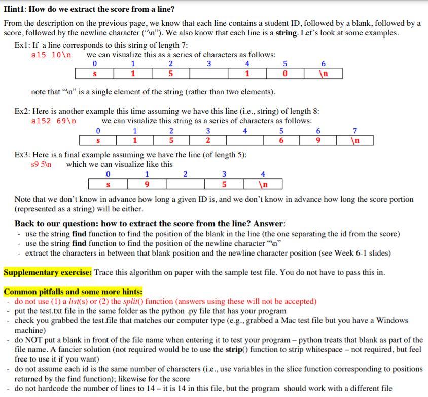 Solved What should my program do? This program will read a | Chegg.com