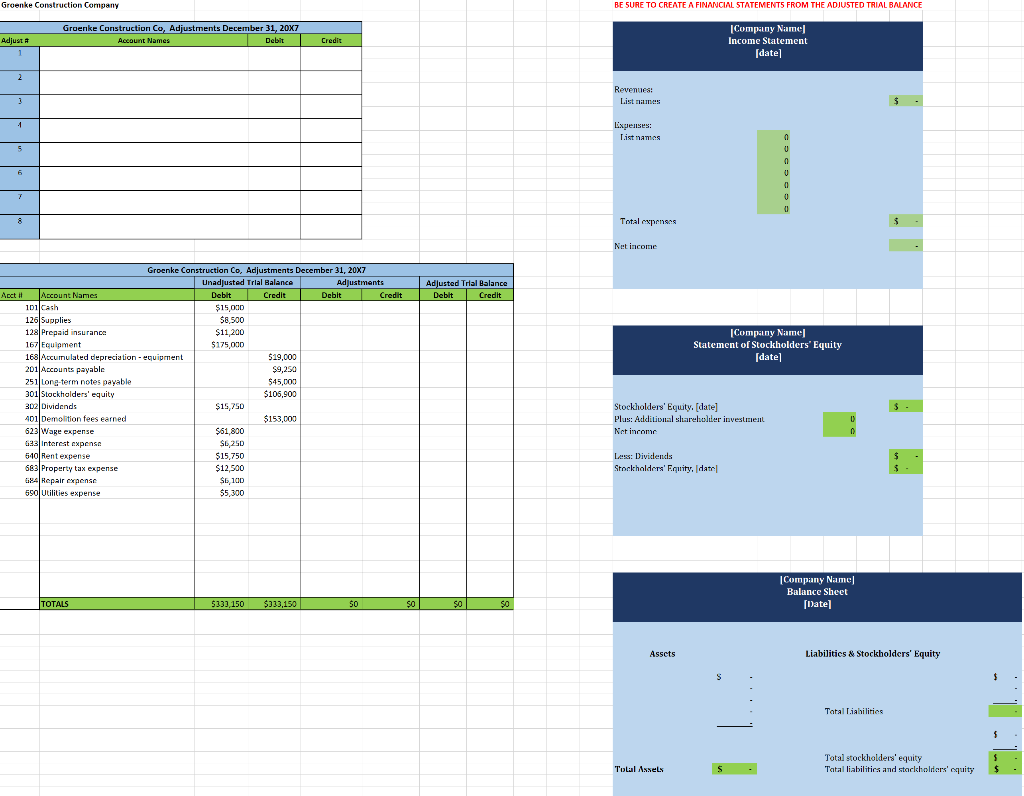 Solved Part 2: The following unadjusted trial balance is for | Chegg.com