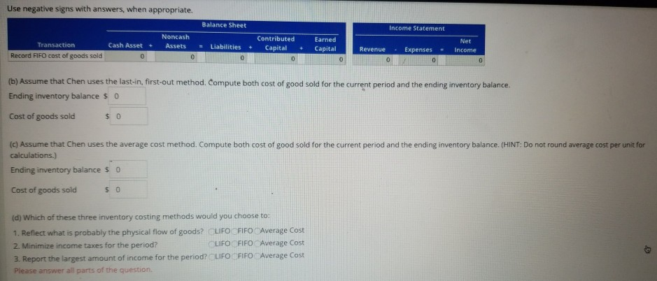 Solved Applying and Analyzing Inventory Costing Methods At | Chegg.com