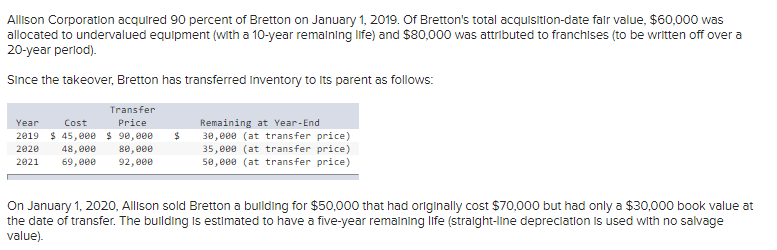 solved-allison-corporation-acquired-90-percent-of-bretton-on-chegg