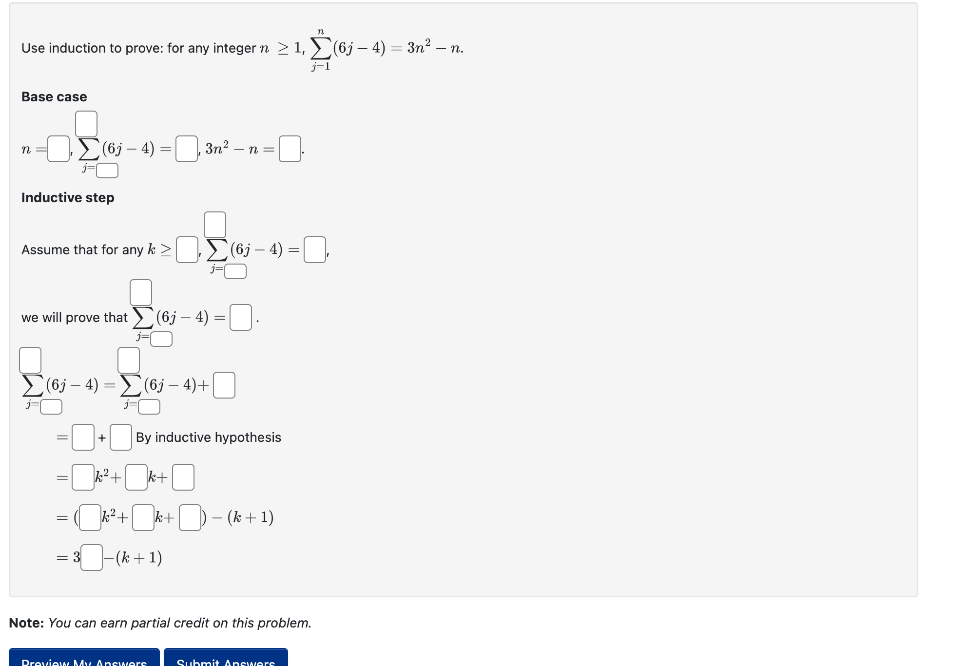 Solved Use Induction To Prove That For Any Integer | Chegg.com