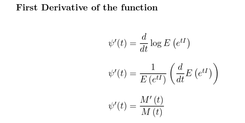 Solved First Derivative Of The Function T My Log E Chegg Com Solved First Derivative Of The Function T My Log E Chegg Com