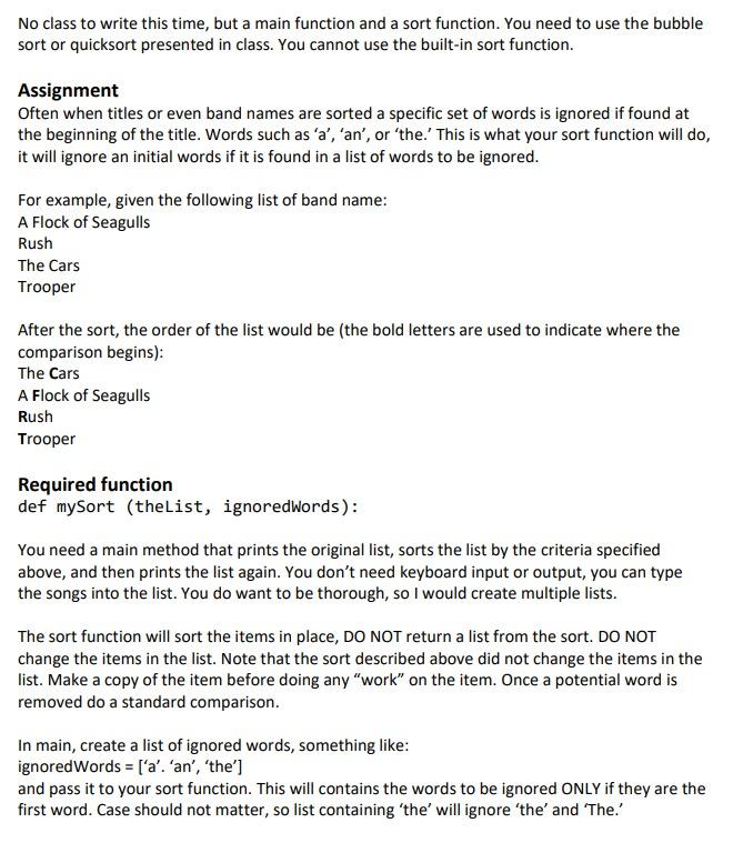 Solved No class to write this time, but a main function and | Chegg.com