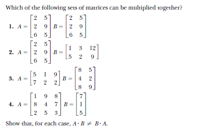 Solved DO IN MATLAB: Matrix Multiplication With MATLAB ( | Chegg.com