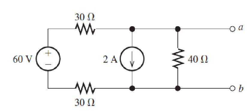 Solved Obtain the Thevenin and Norton equivalent circuits | Chegg.com