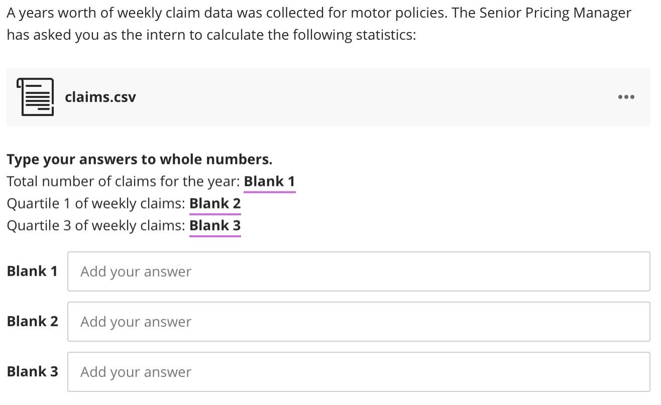 Solved Week Claims 16 1 2 11 14 3 4 5 6 5 19 7 6 7 8 10 7 9 | Chegg.com