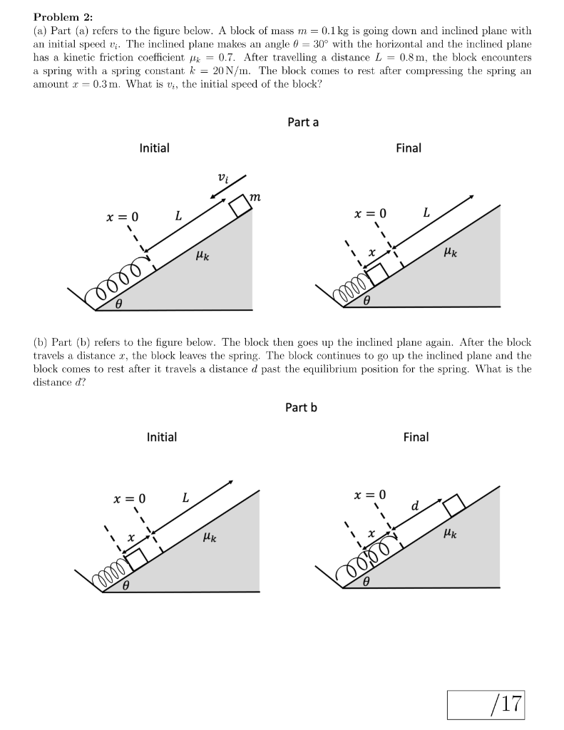 Solved Problem 2: (a) Part (a) refers to the figure below. A | Chegg.com