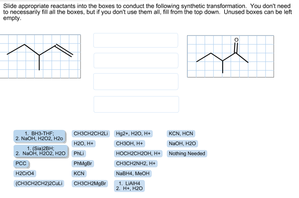 Solved Draw the major product of the reaction sequence. Omit