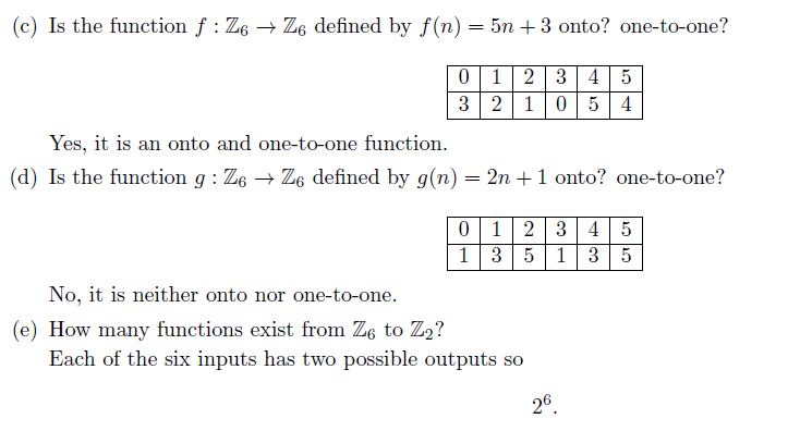 Solved Help with Discrete Mathematics Functions I need | Chegg.com