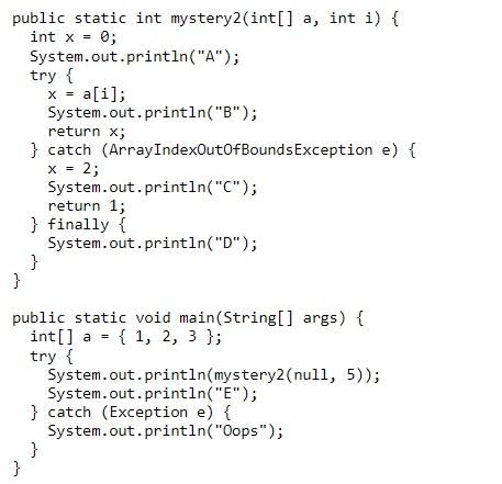 Solved Determine what each of the following blocks of code | Chegg.com