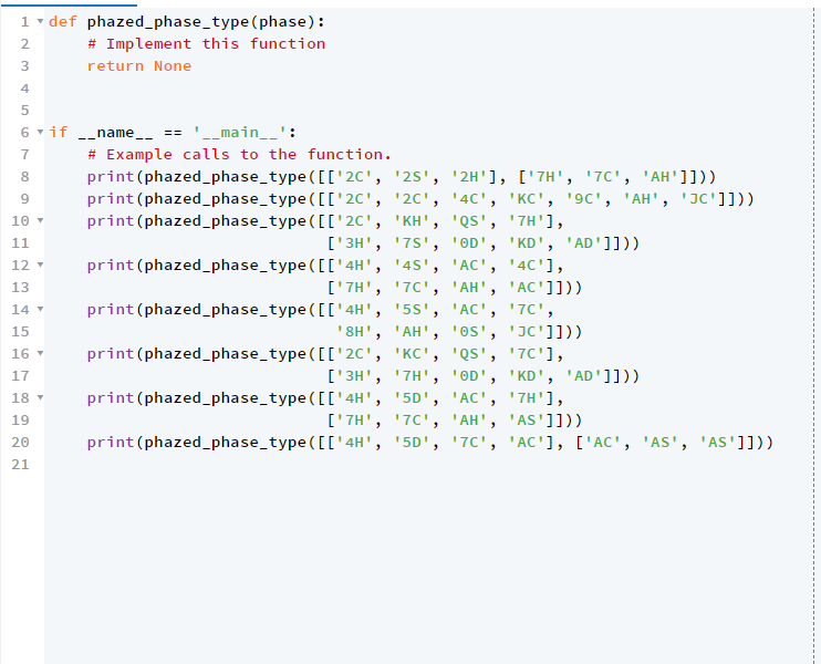 Solved Write a function called phazed_phase_type that takes | Chegg.com