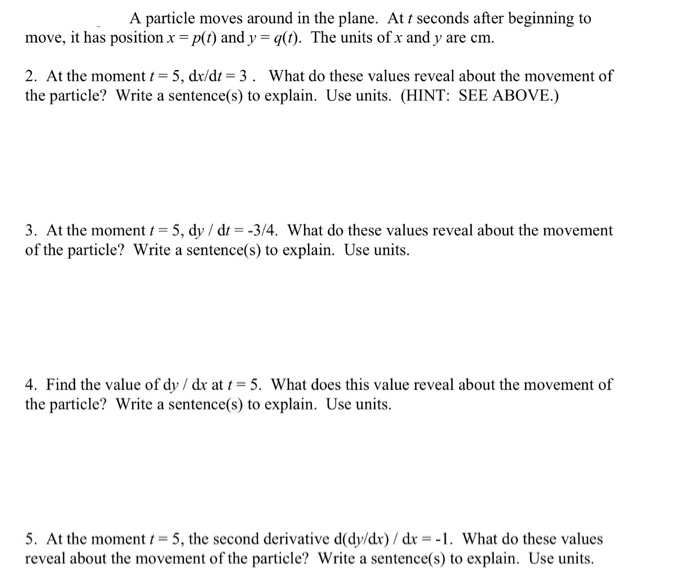 Solved Want to double check my answers to make sure they are | Chegg.com