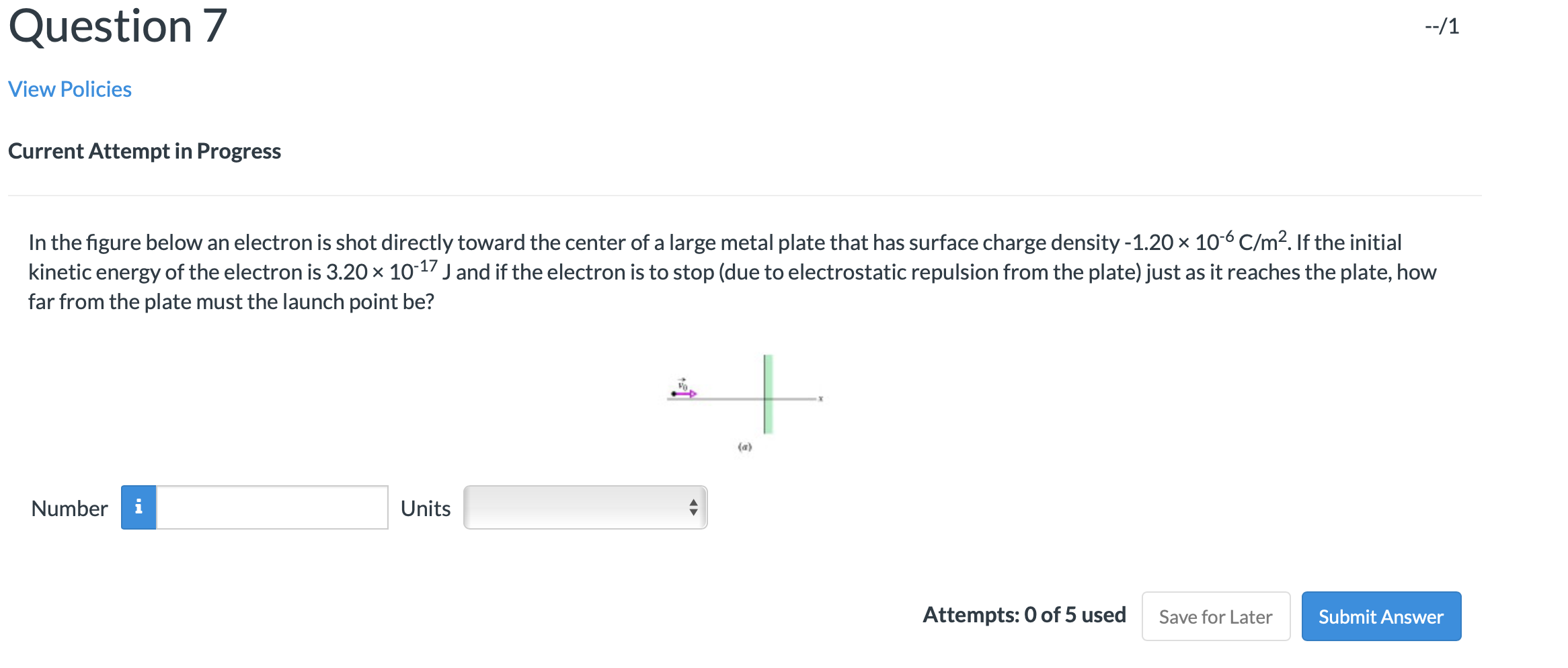 Solved Question 7 -/1 View Policies Current Attempt in | Chegg.com