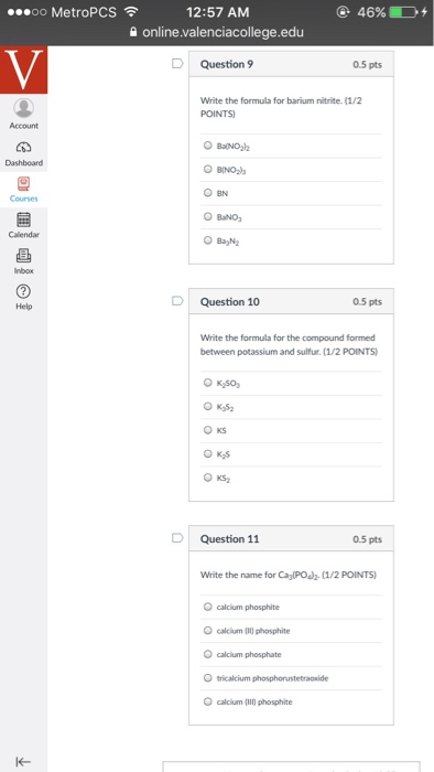 Solved 00 MetroPCS? 46%) 12:57 AM ? | Chegg.com