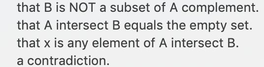 Solved 6) Use An Element Argument To Prove The | Chegg.com