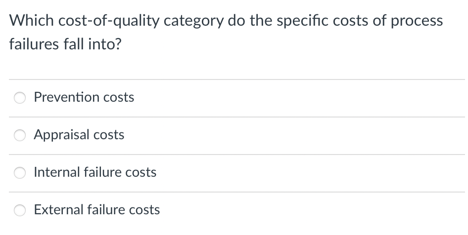 Solved When Selecting Six Sigma Projects, Which Factor | Chegg.com