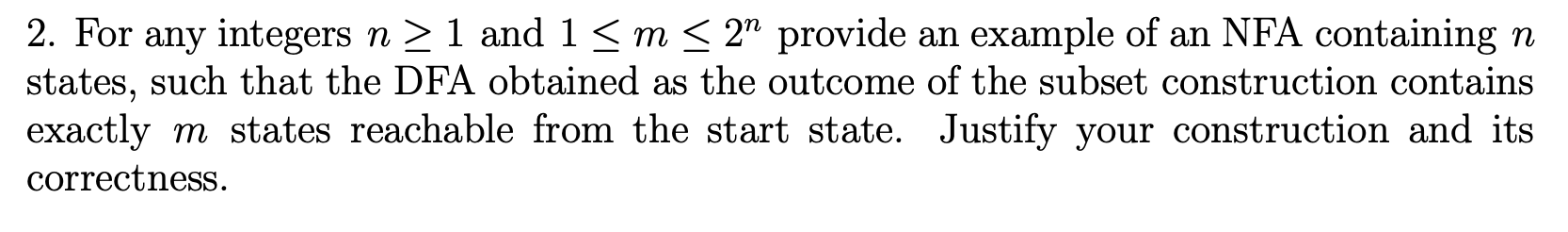 Solved 2. For any integers n >1 and 1 | Chegg.com