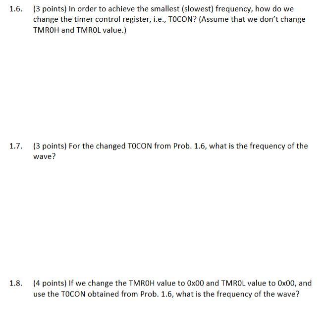 Solved internal clock frequency is 10M/4hz(=2.5Mhz). 1.1. (3