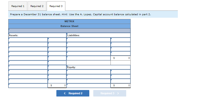 Solved Prepare a December income statement for the business. | Chegg.com