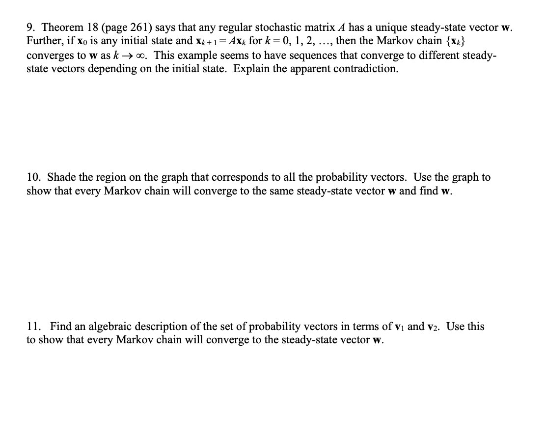9. Theorem 18 (page 261) says that any regular | Chegg.com
