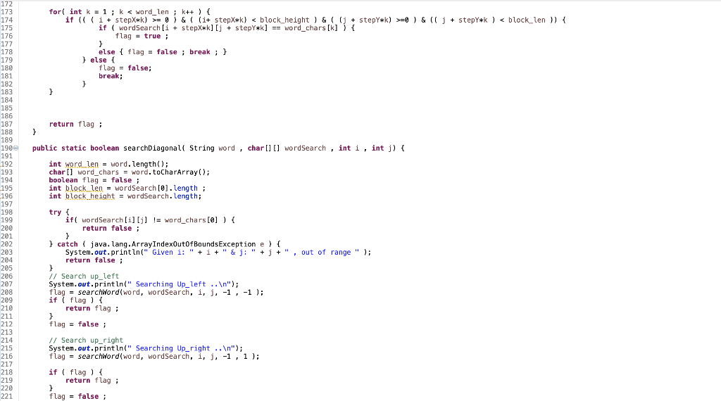 Solved 11.10 Ch 11 Program, Part 3: Search for Words This | Chegg.com