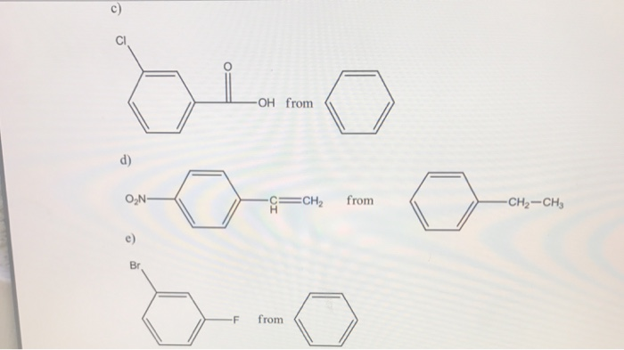Solved 4. Propose a synthesis of each of the following | Chegg.com