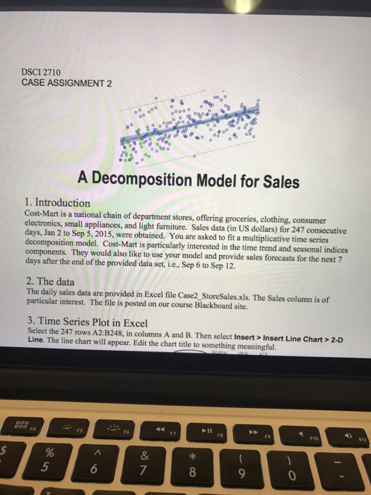 Solved DSCI 2710 CASE ASSIGNMENT 2 A Decomposition Model for | Chegg.com