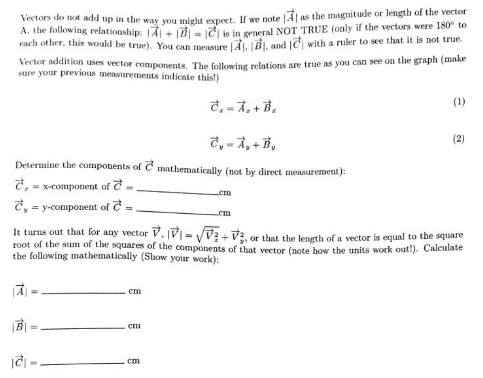 Solved Exercise 1: Use A Ruler To Measure The Lengths On The | Chegg.com