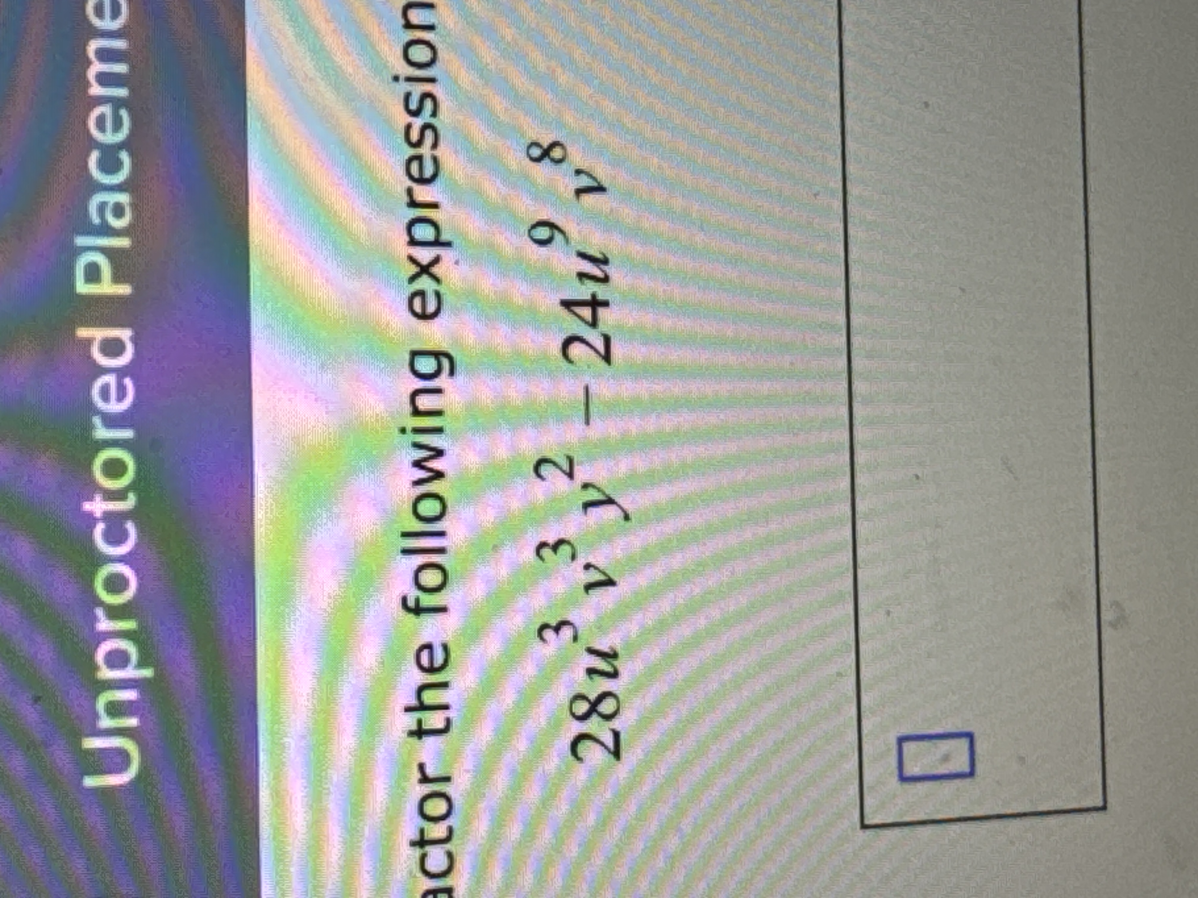 solved-factor-the-following-expression28u3v3y2-24u9v8-chegg